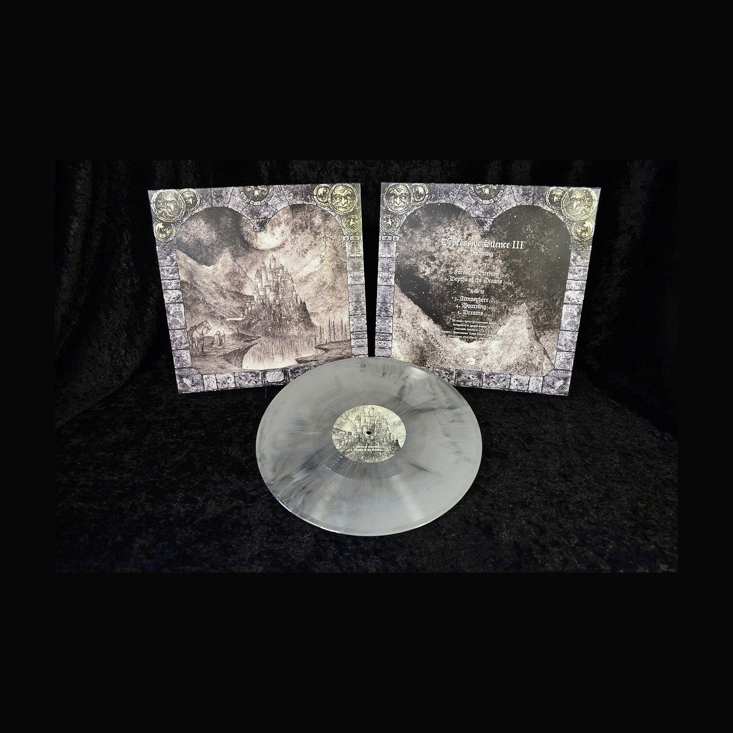 DEPRESSIVE SILENCE "III: Mourning" vinyl LP (color, lim.199)