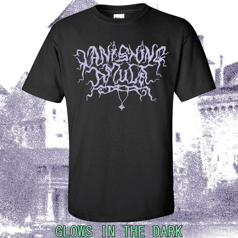 VANISHING AMULET "glow in the dark" Logo T-Shirt [Black]
