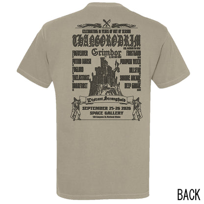 DISTANT STRONGHOLD 2026 FEST T-Shirt [Comfort Colors, 2 color options, double sided]