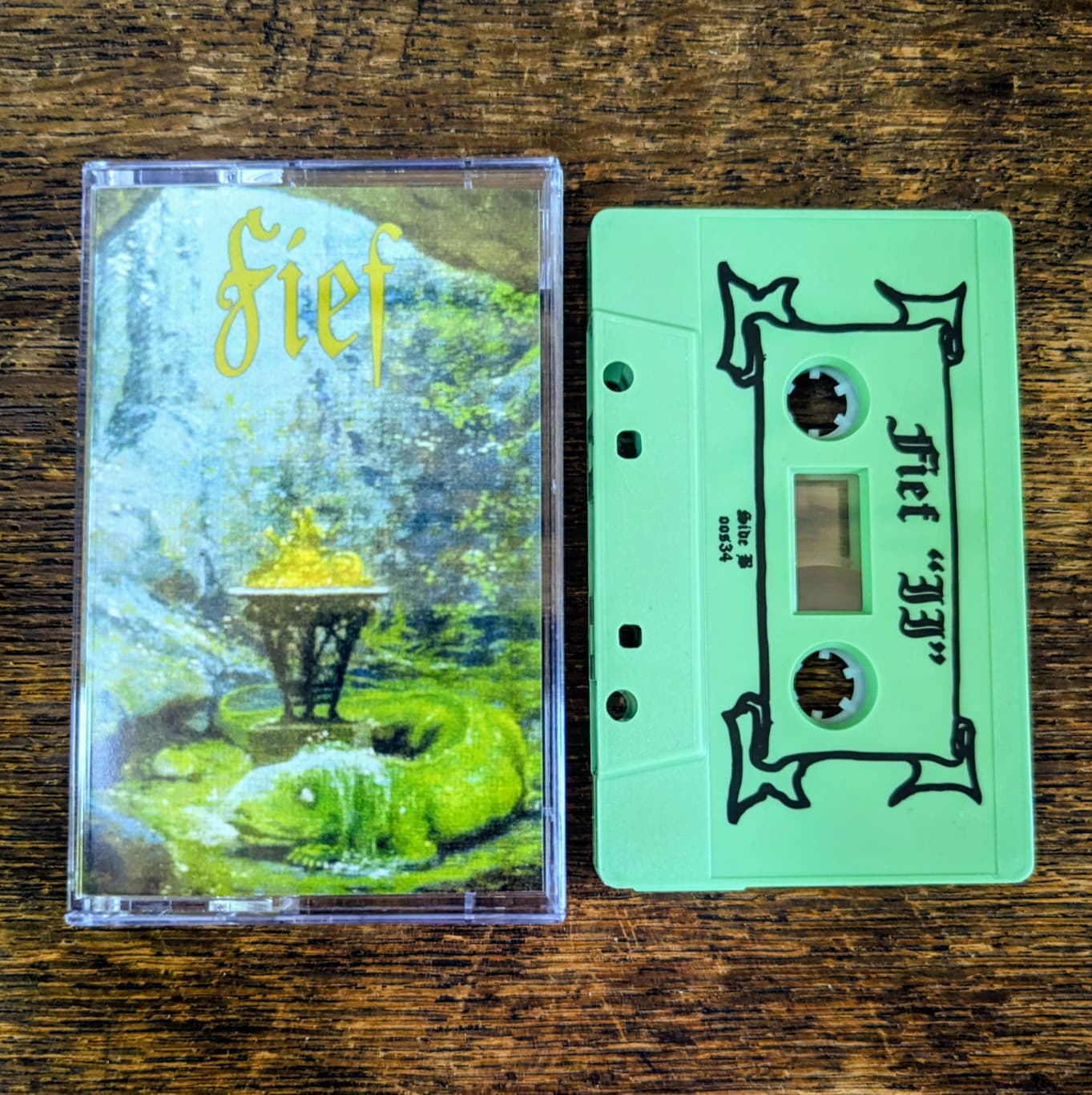 FIEF "II" cassette tape (lim.200, green shell)