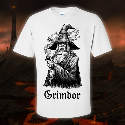 GRIMDOR "Tharkûn" 2-sided T-Shirt [White]