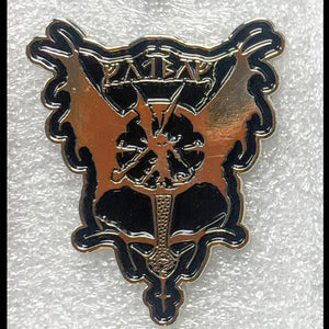 GOTHMOG Metal Enamel Pin (Black/White or Silver/Black)