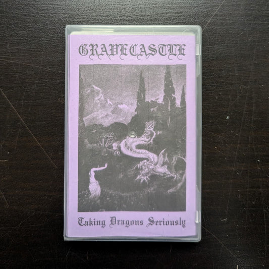 GRAVECASTLE "Taking Dragons Seriously" cassette tape (lim.20)