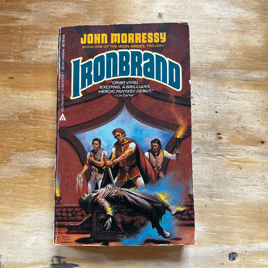 IRONBRAND by John Morressy (paperback book)