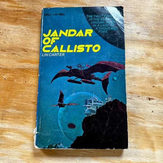 JANDAR OF CALLISTO by Lin Carter (paperback book)