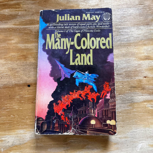 THE MANY-COLORED LAND by Julian May (paperback book)