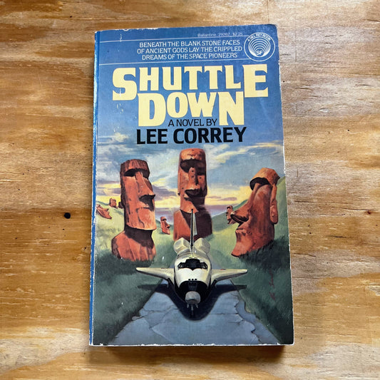 SHUTTLE DOWN by Lee Correy (paperback book)