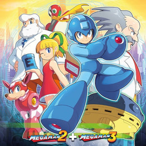 MEGA MAN 2 & 3 Video Game Soundtracks vinyl 2xLP (Capcom Sound Team)