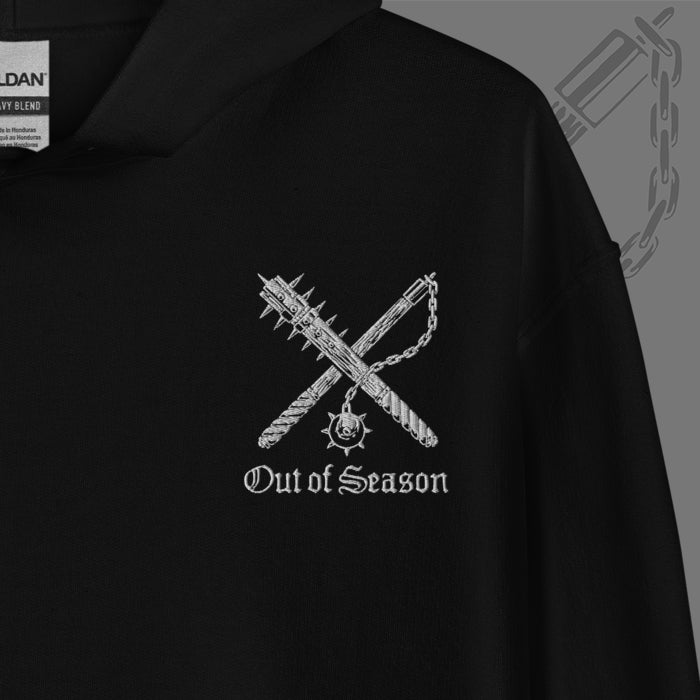 OUT OF SEASON "Embroidered Logo" Pullover Hoodie (ships separately)