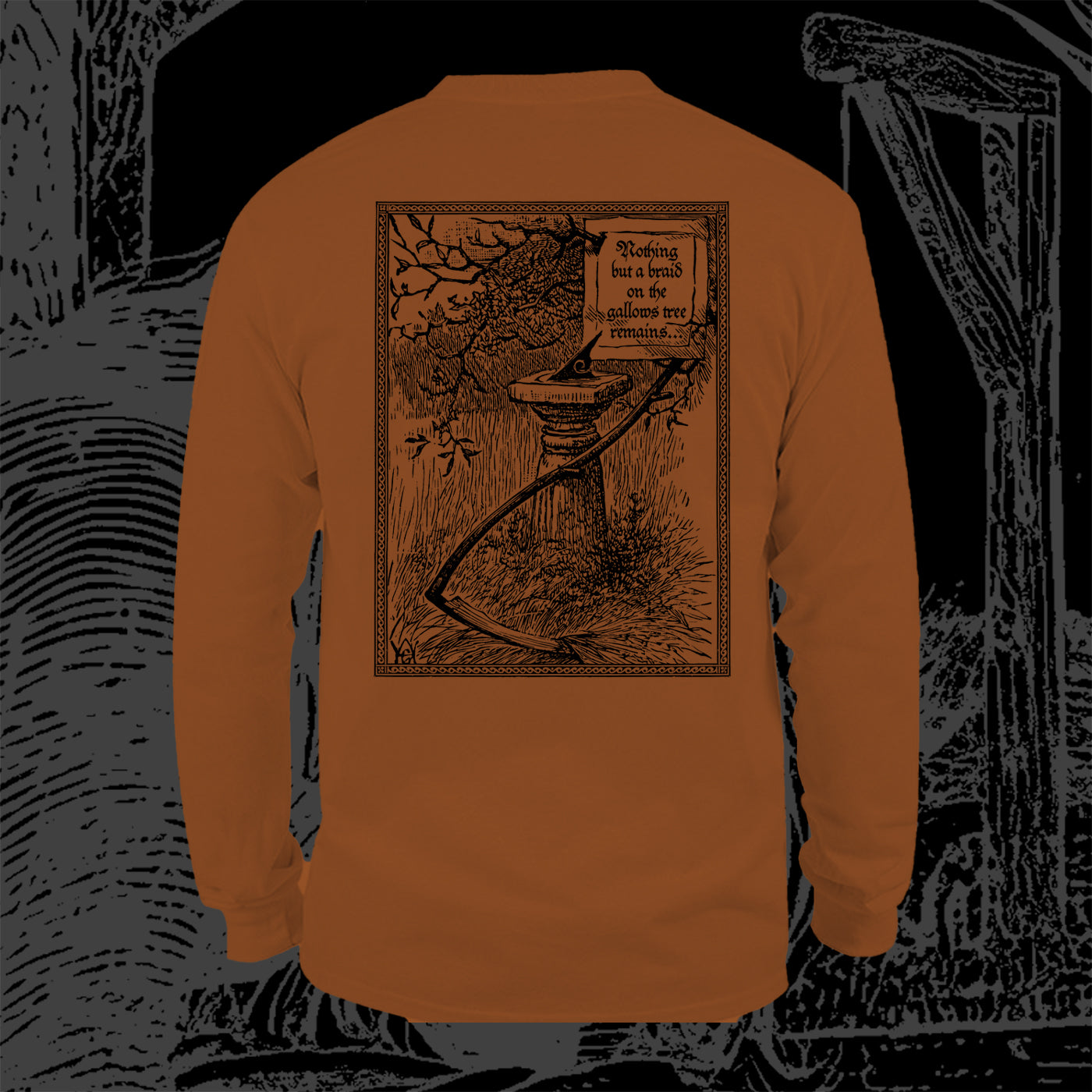 GALLOWBRAID "Maiden's Lament" 4-sided Long Sleeve Shirt [2 color options]