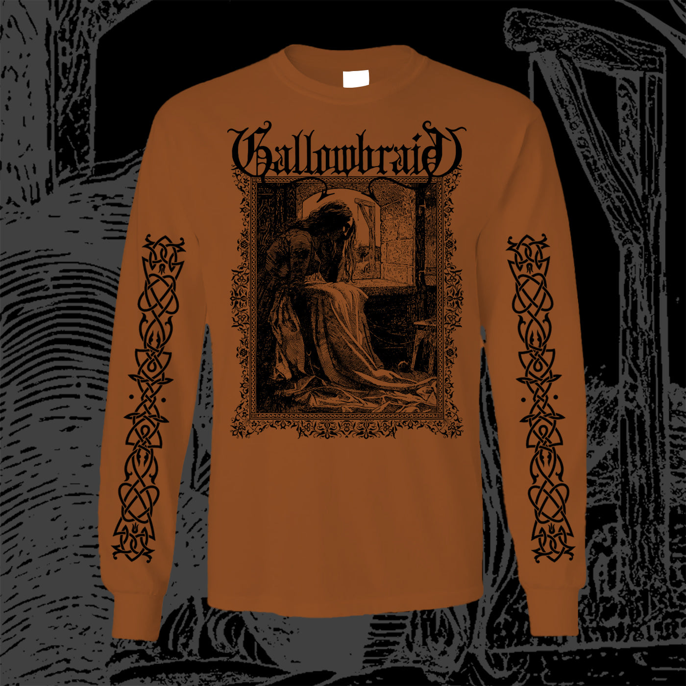 GALLOWBRAID "Maiden's Lament" 4-sided Long Sleeve Shirt [2 color options]