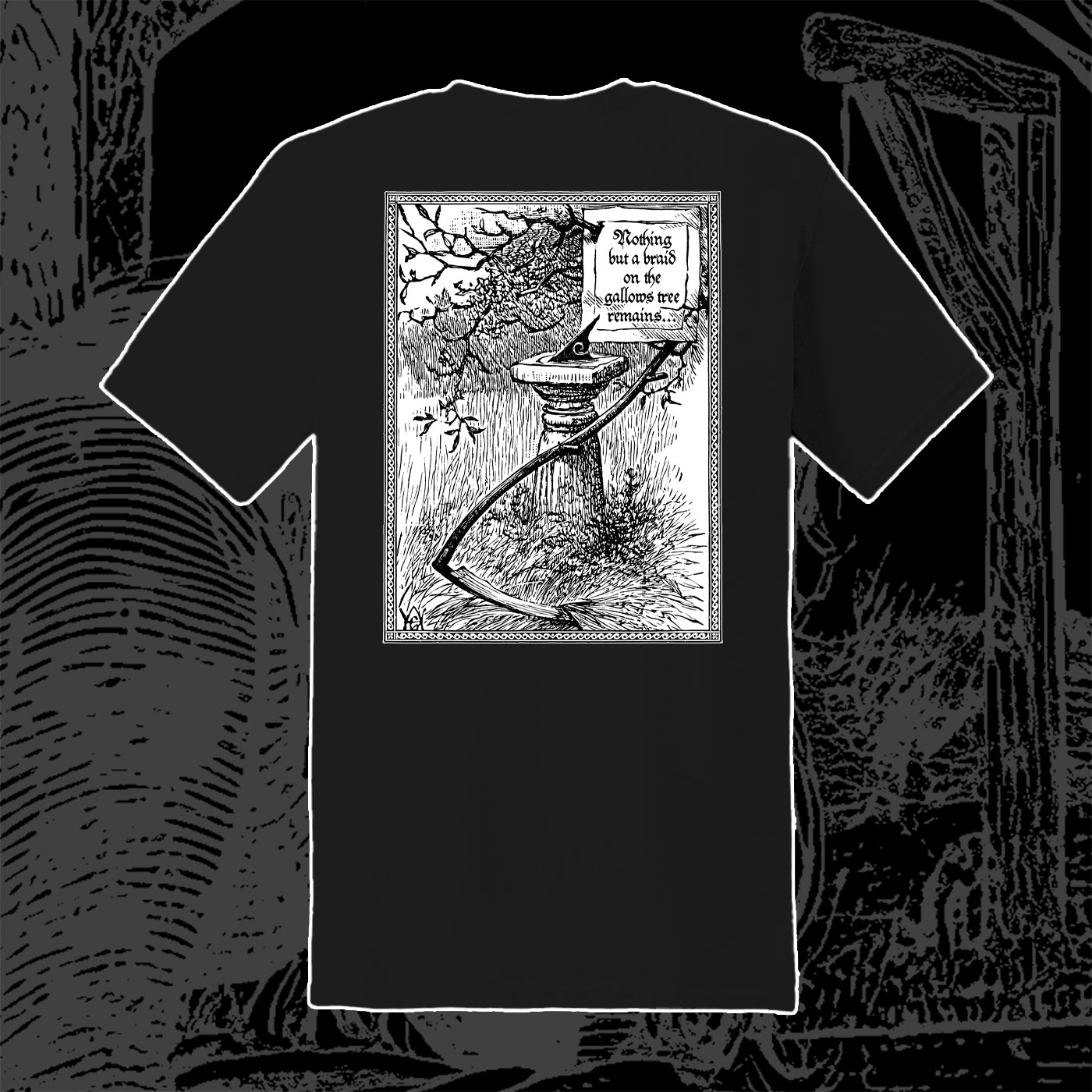GALLOWBRAID "Maiden's Lament" 2-sided T-shirt [2 color options]