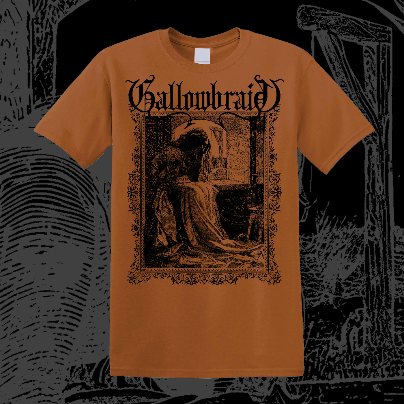 GALLOWBRAID "Maiden's Lament" 2-sided T-shirt [2 color options]