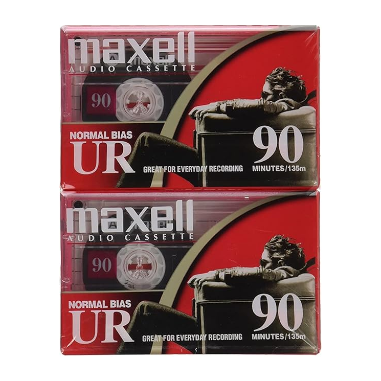 NEW BLANK TAPES 2 PACK (60 or 90 minutes)