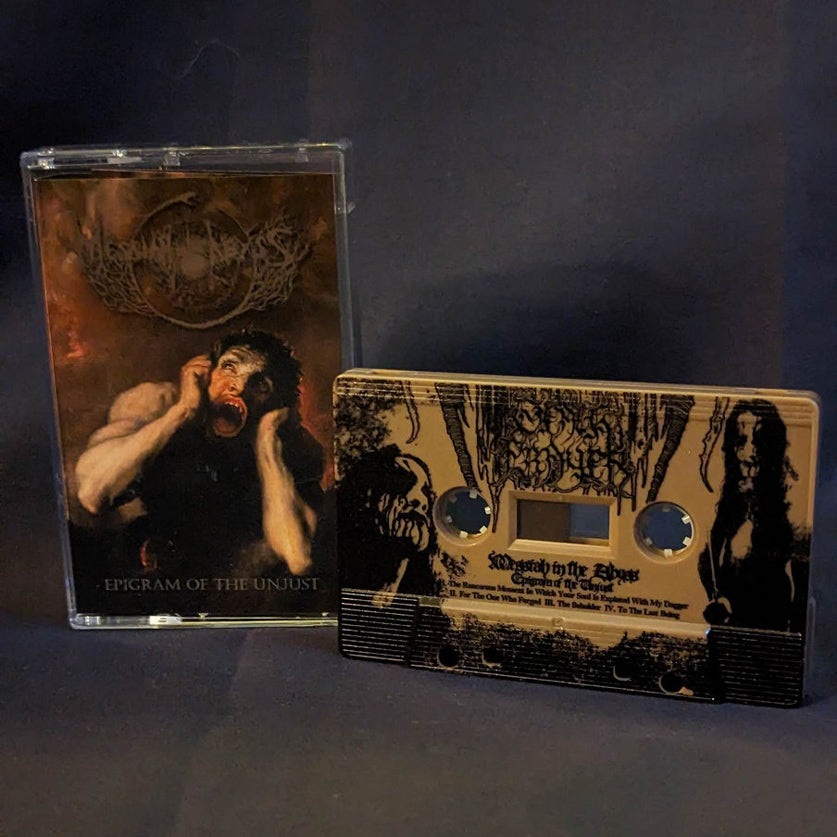 [SOLD OUT] MESSIAH IN THE ABYSS "Epigram of the Unjust" cassette tape (lim.100)