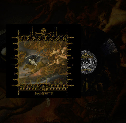 MESFETOR "Manifest II" vinyl LP (2 color options) *SHIPS IN 3-4 WEEKS*