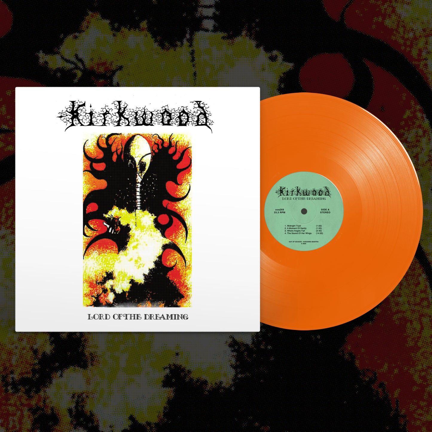 JIM KIRKWOOD "Lord of the Dreaming" vinyl LP (w/poster - 2 color options)