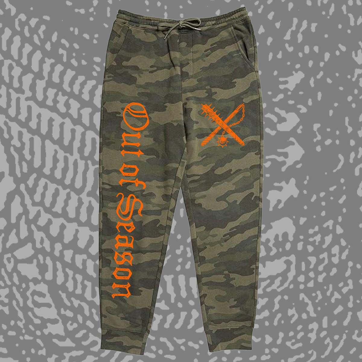 OUT OF SEASON Premium Sweatpants Joggers (Black or Camo) *Preorder*