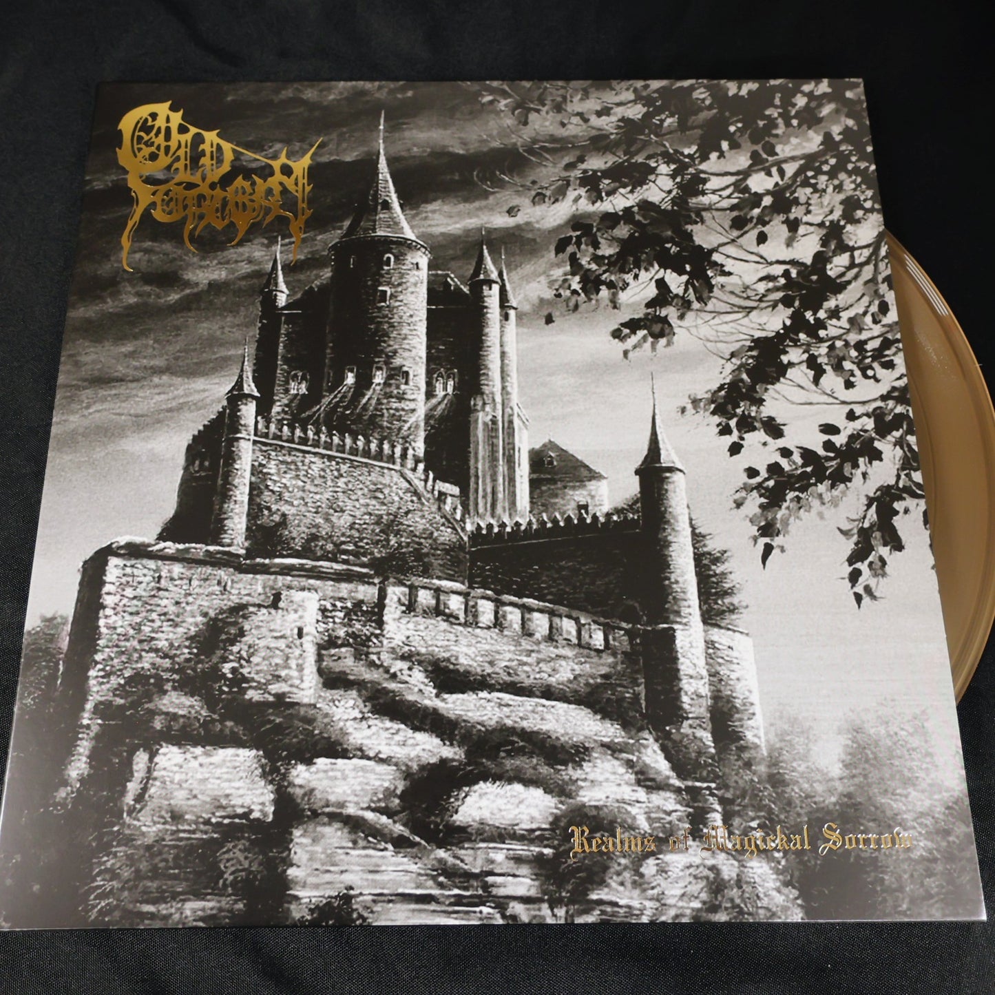 OLD SORCERY "Realms of Magickal Sorrow" vinyl LP (foil stamped jacket w/ insert, lim.500)