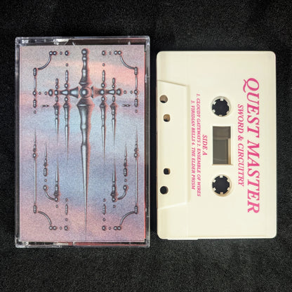 QUEST MASTER "Sword & Circuitry" cassette tape (repress, lim.200)