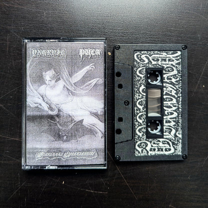 YNGRVÍD / PÚCA "Nocturnal Ascendencies" Cassette Tape (lim.100)