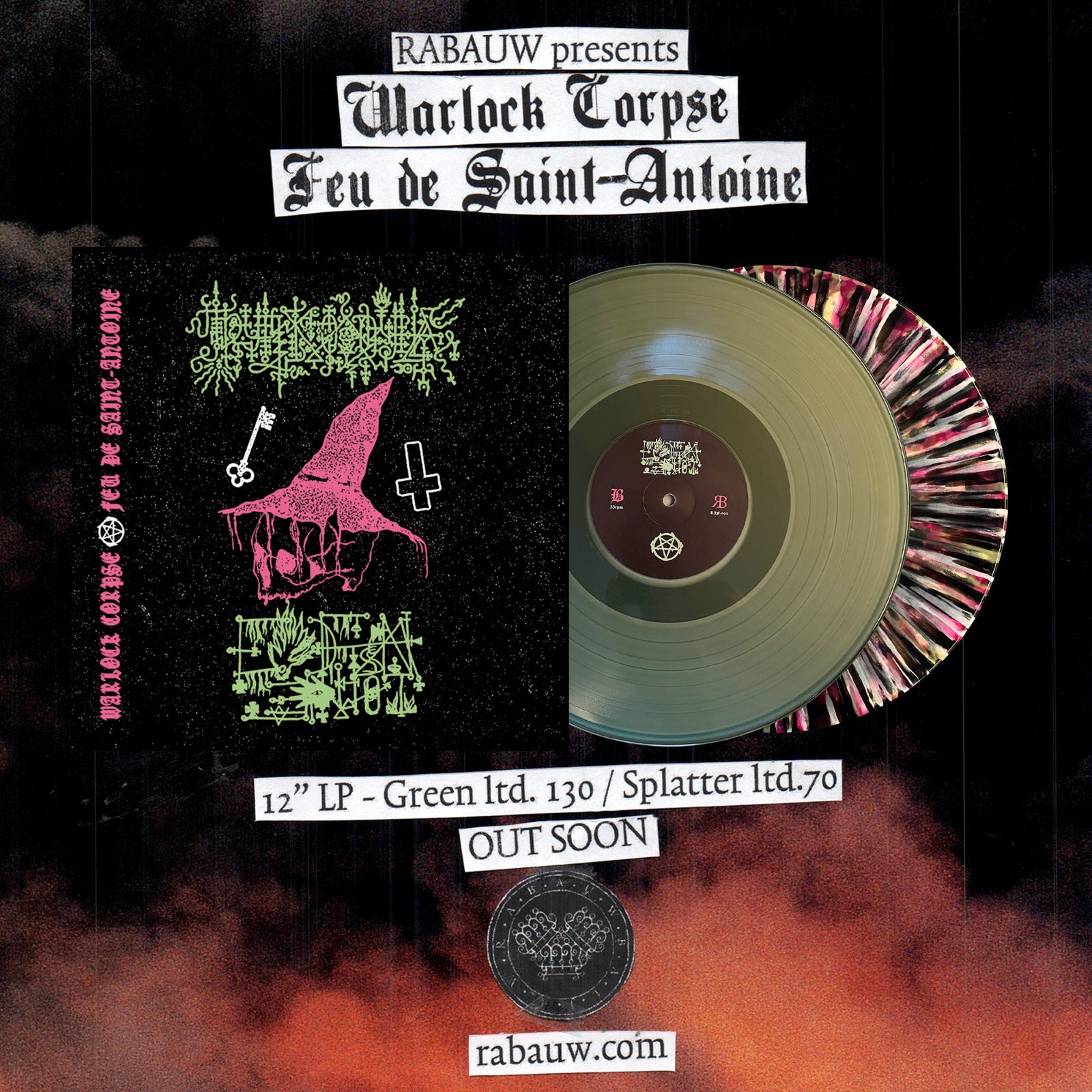 LP「CRYPT CITY / Chant」 Summoning the Beasts in the Night of Lycanthropic Moon | Wampyric