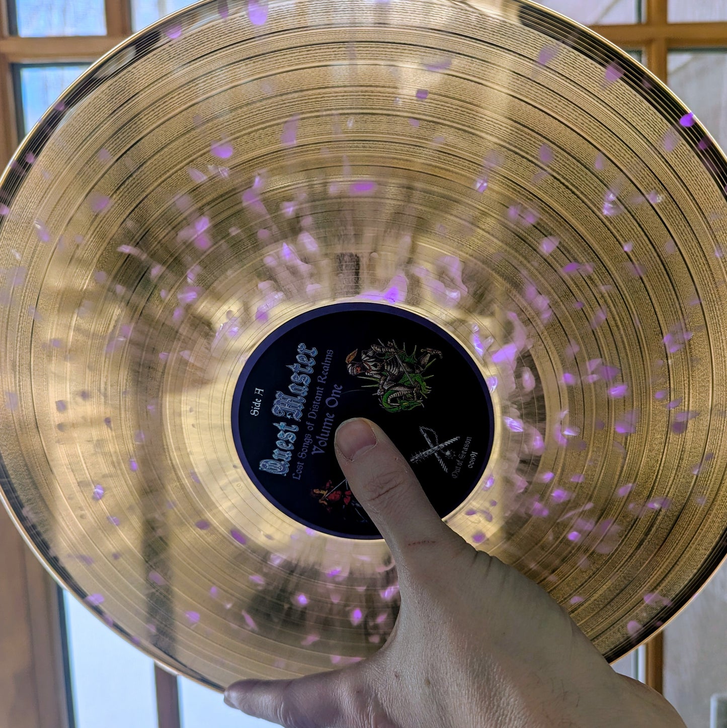 QUEST MASTER "Lost Songs of Distant Realms" vinyl 2xLP (double LP gatefold, color)