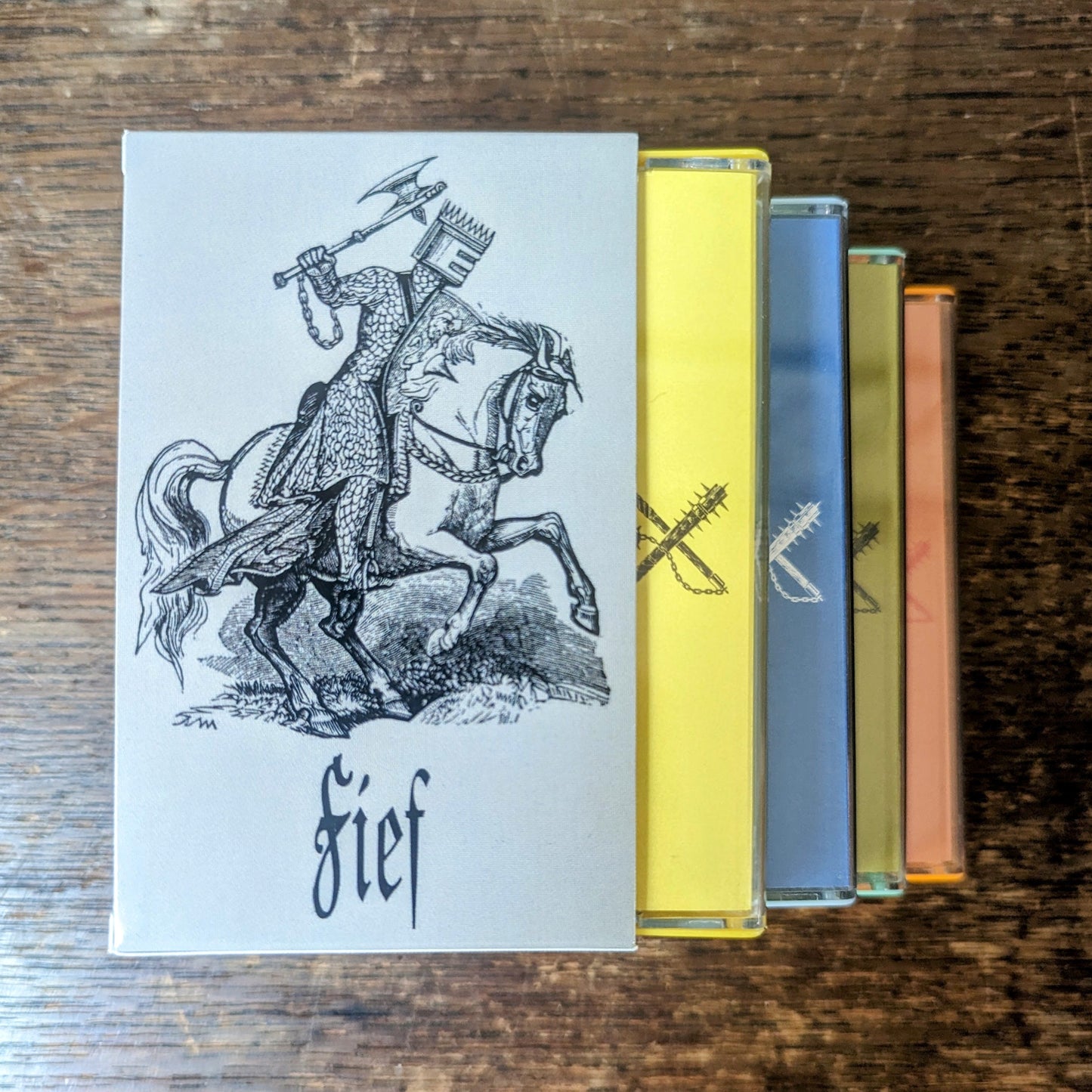 FIEF "I-IV" Cassette Tape Bundle (comes with slipcase!)