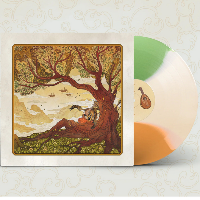 FINAL FANTASY IV "Tales from the Spoony Bard / Hymn of the Crystal" vinyl LP (w/ OBI, color) [Malcolm Robinson]