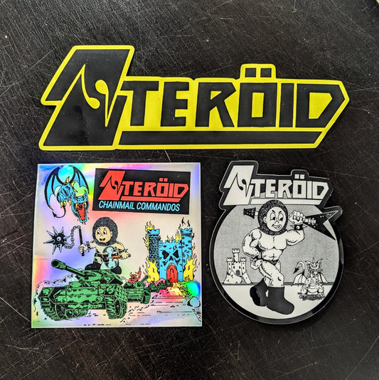 STEROID Sticker Pack (set of 3)