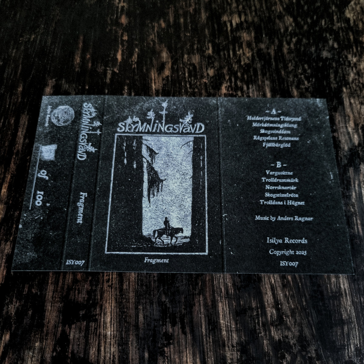 SKYMNINGSVAVD "Fragment" Cassette Tape (lim.100) [Örnatorpet]