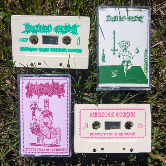 WARLOCK CORPSE "Leaving... / Bloody Tears" 2xTape Bundle