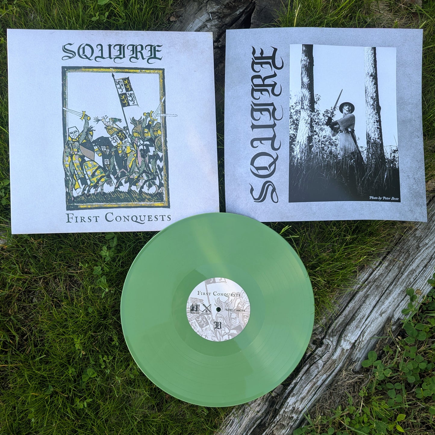 SQUIRE "First Conquests" vinyl LP (lim.250 w/insert)