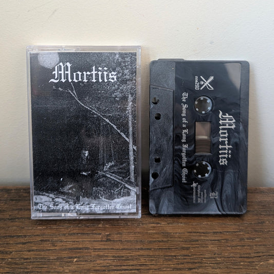 MORTIIS "The Song of a Long Forgotten Ghost" cassette tape (2 color options, lim.250)