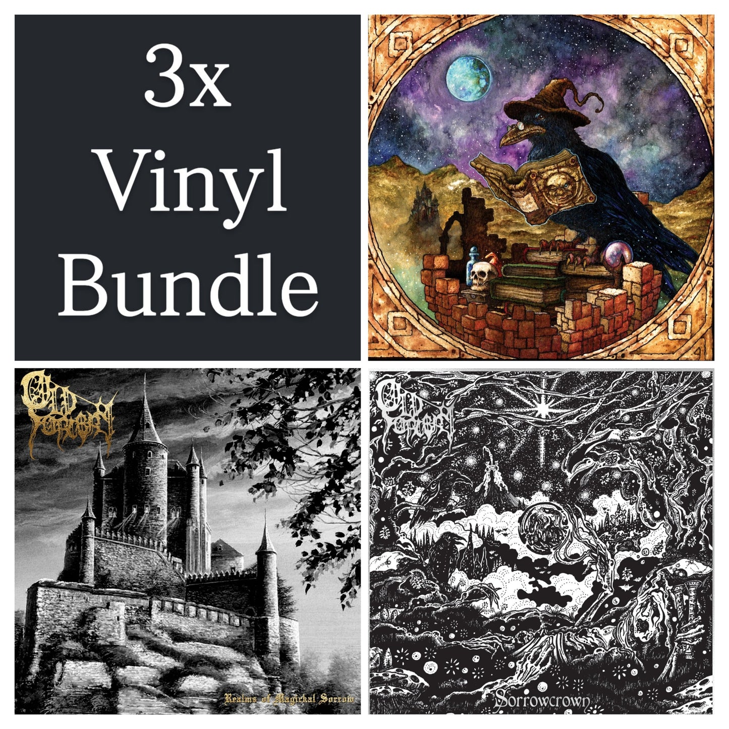 OLD SORCERY 3x Vinyl Bundle