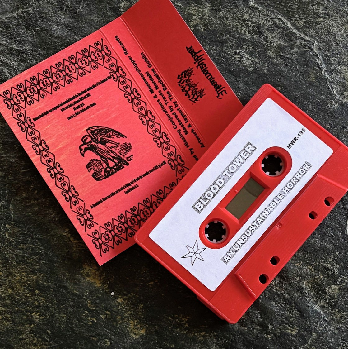 MORTWIGHT / BLOOD TOWER "Split" Cassette Tape (lim.100)