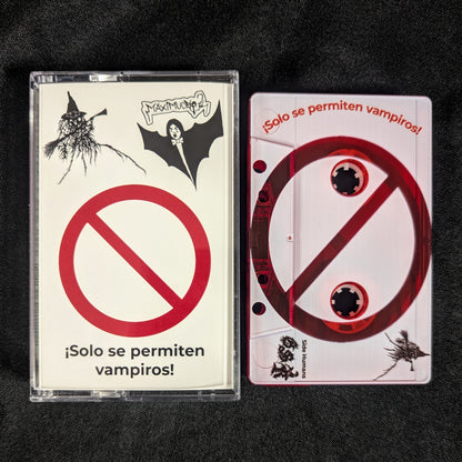 OLD NICK / MAXIMUCHO2 "¡Solo se permiten vampiros!" Cassette Tape