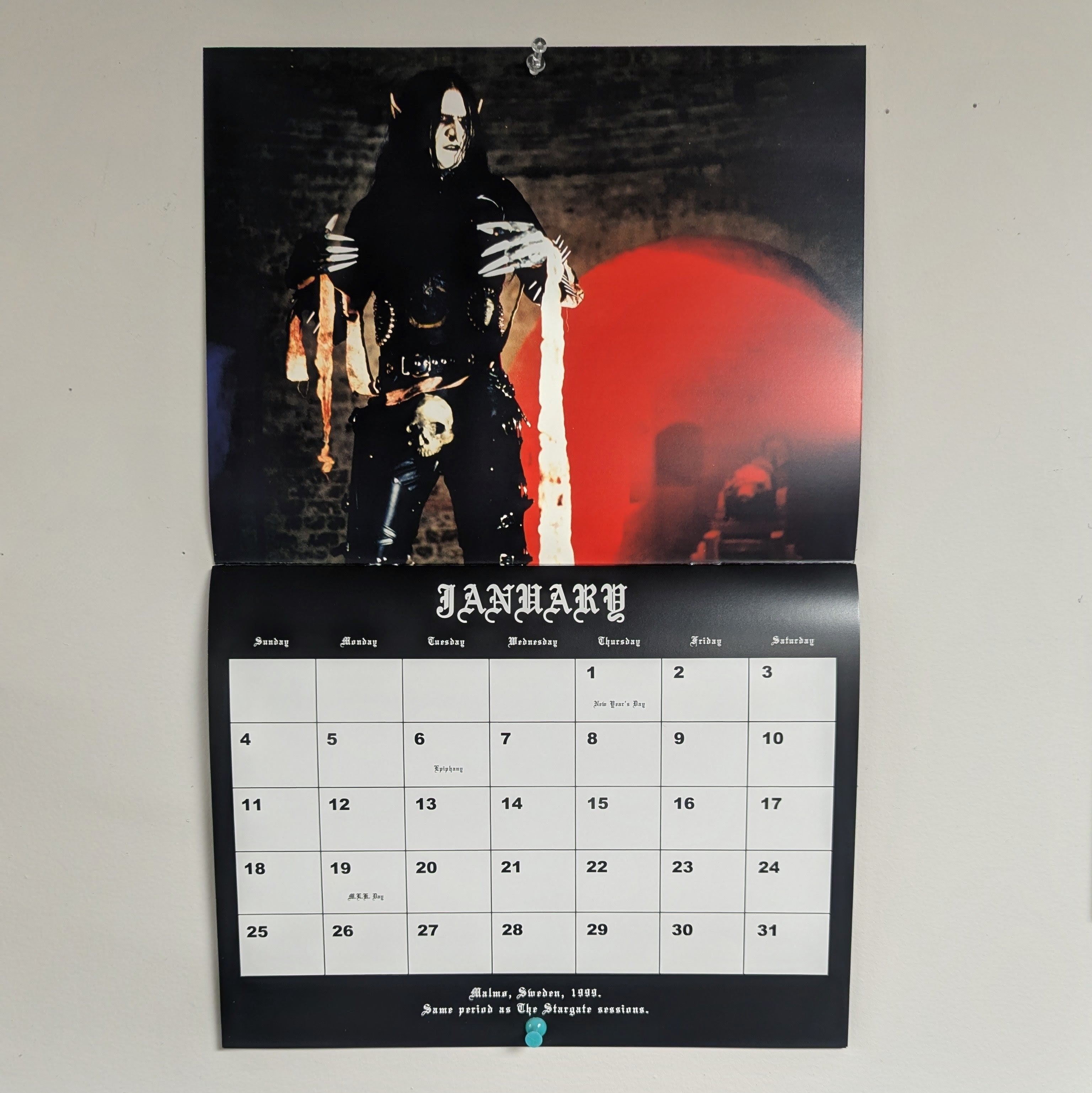 SOLD OUT] MORTIIS 2026 WALL CALENDAR *FREE W/ $50 PURCHASE - MUST