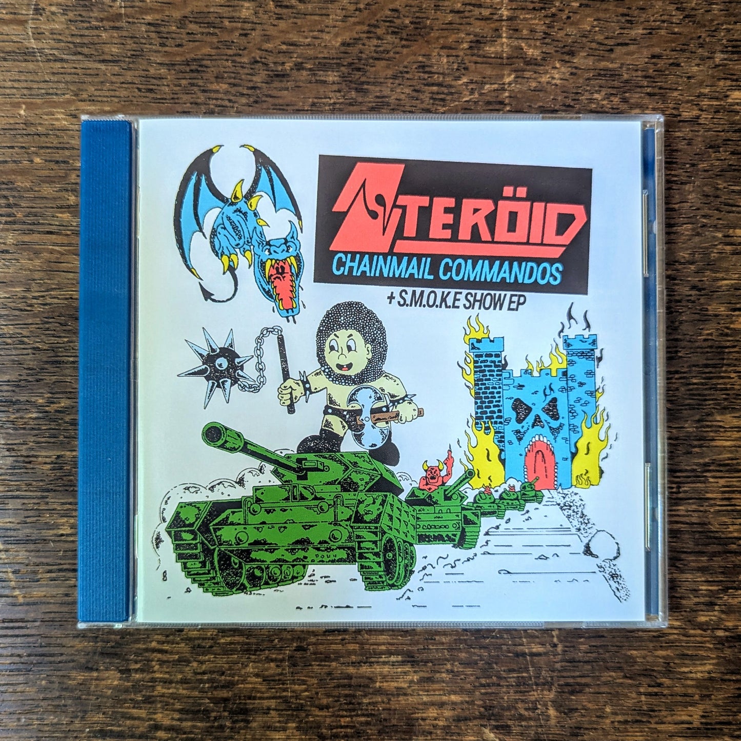 STEROID "Chainmail Commandos" CD (*2nd Pressing* w/ bonus tracks)