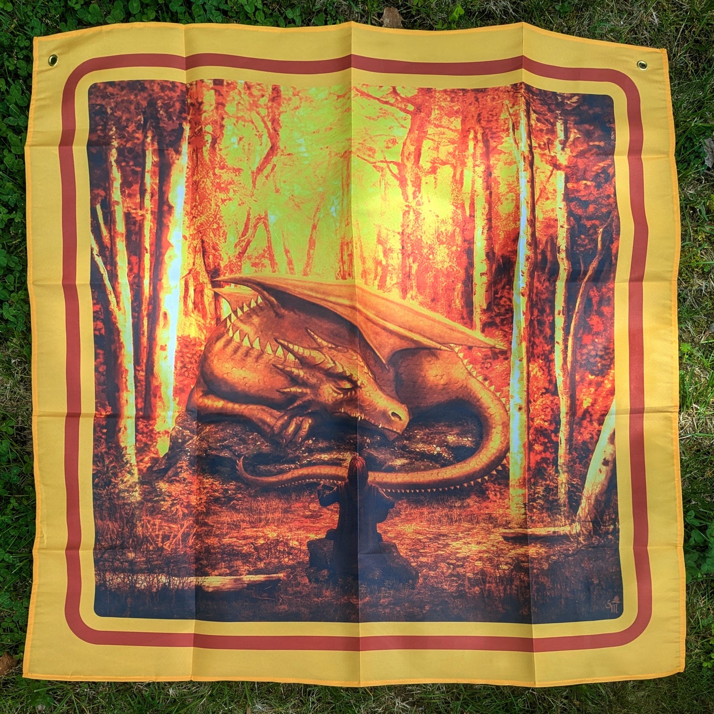 FIEF "V" 36"x36" Fabric Wall Banner Flag