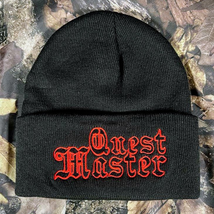 QUEST MASTER "Logo" Embroidered Beanie Winter Hat [various colorways]