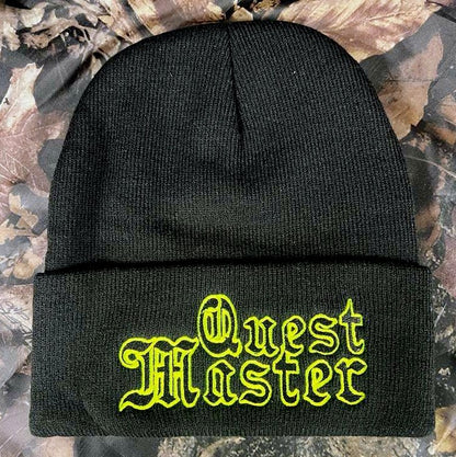 QUEST MASTER "Logo" Embroidered Beanie Winter Hat [various colorways]