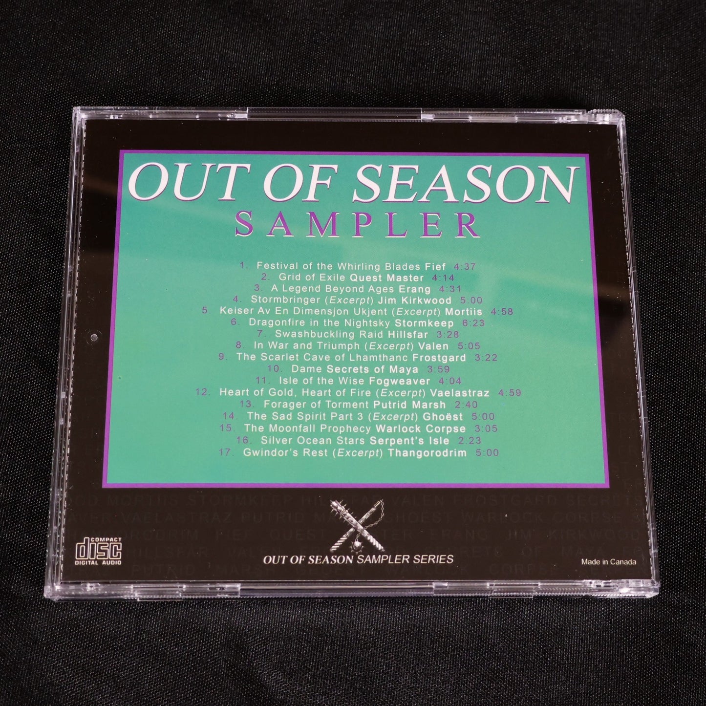 V/A "Out of Season Sampler Series Vol.1" CD (jewel case, lim.500)