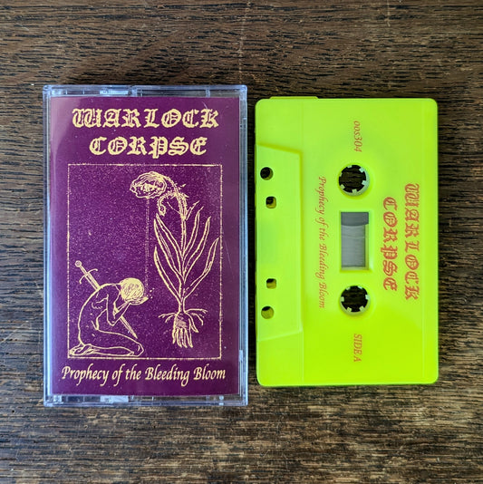WARLOCK CORPSE "Prophecy of the Bleeding Bloom" Cassette Tape (Труп Колдуна)