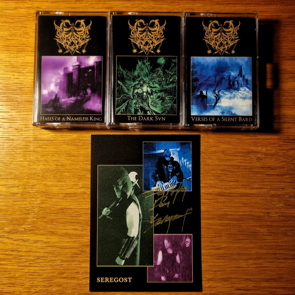 SEREGOST 3xTape Bundle (comes with signed postcard!)