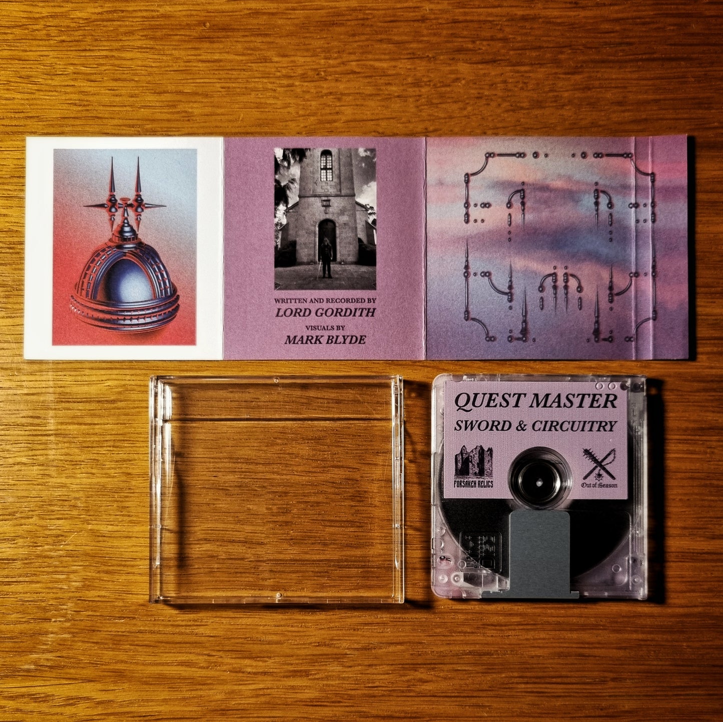 QUEST MASTER "Sword & Circuitry" MD Mini-Disc [Lim.50]