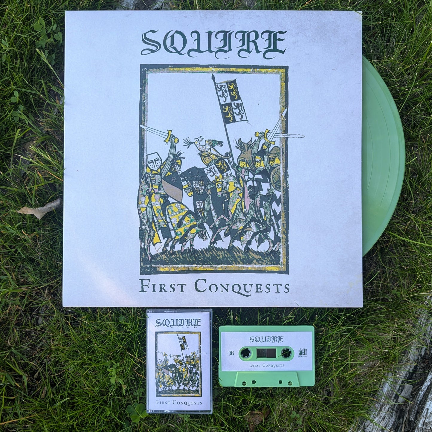 SQUIRE "First Conquests" vinyl LP (lim.250 w/insert)