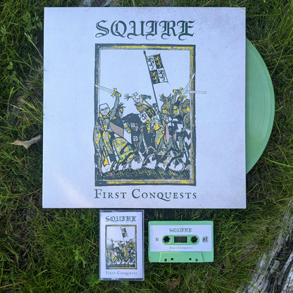 SQUIRE "First Conquests" vinyl LP (lim.250 w/insert)