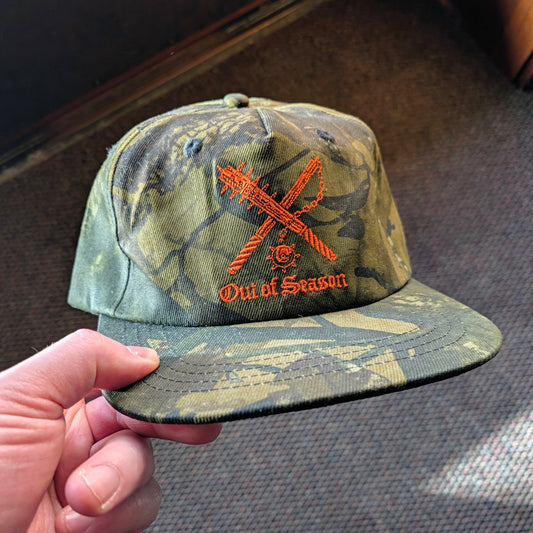 OUT OF SEASON "NEDSM" Embroidered Snapback Hat [2 color options]
