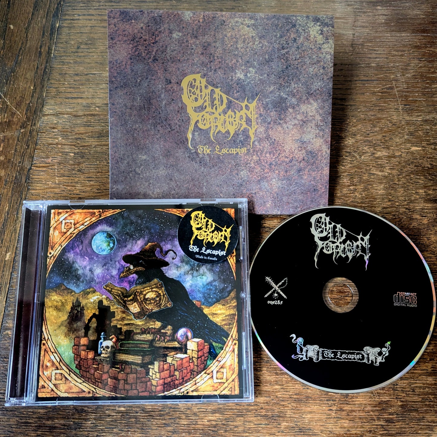 OLD SORCERY "The Escapist" Deluxe CD (w/ slipcase, foil stamping, lim.500)